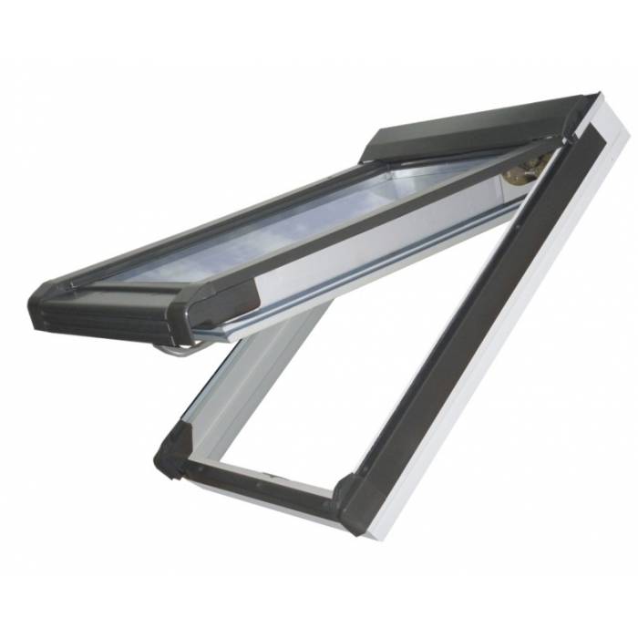 Sunlux PVC 55cm x 98cm Top Hung Roof Window