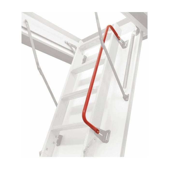 Red Handrail for Optistep and Eco 3 and 4 Section loft ladders