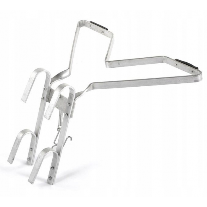 Ladder stand off, keeps ladder of the wall