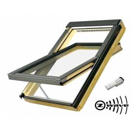 FAKRO FTP-V P2 01 Pine 55 x 78cm Centre Pivot Roof Window