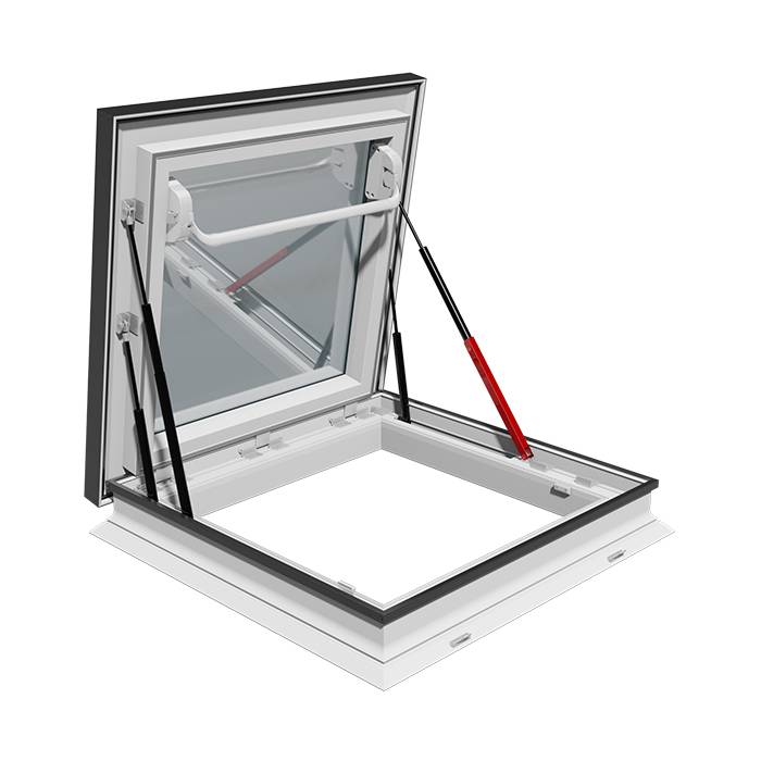 PGM A1 Rooflight 60cm x 90cm Manual Opening Access Flat Roof Window