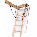 Wooden loft ladders with hatch