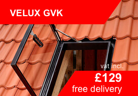 Velux GVK 46cm x 61cm Rooflight Skylight Roof Window GVK 0000Z